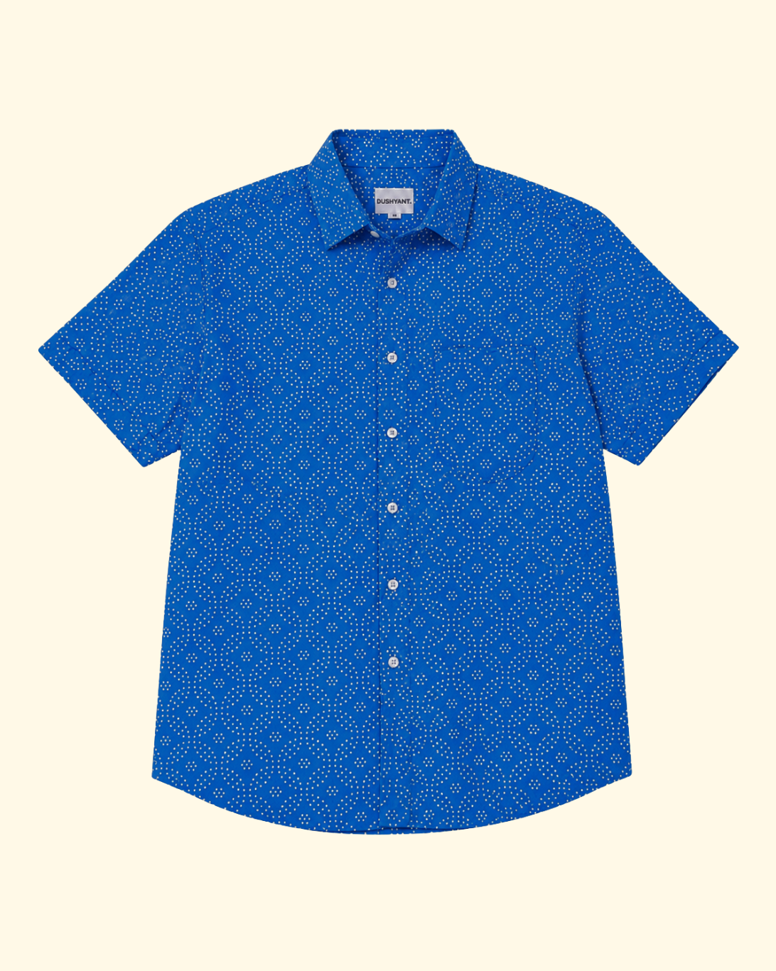 Don Small Circles Shirt | Blue