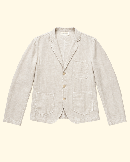 Biarritz Linen Blazer | Origami