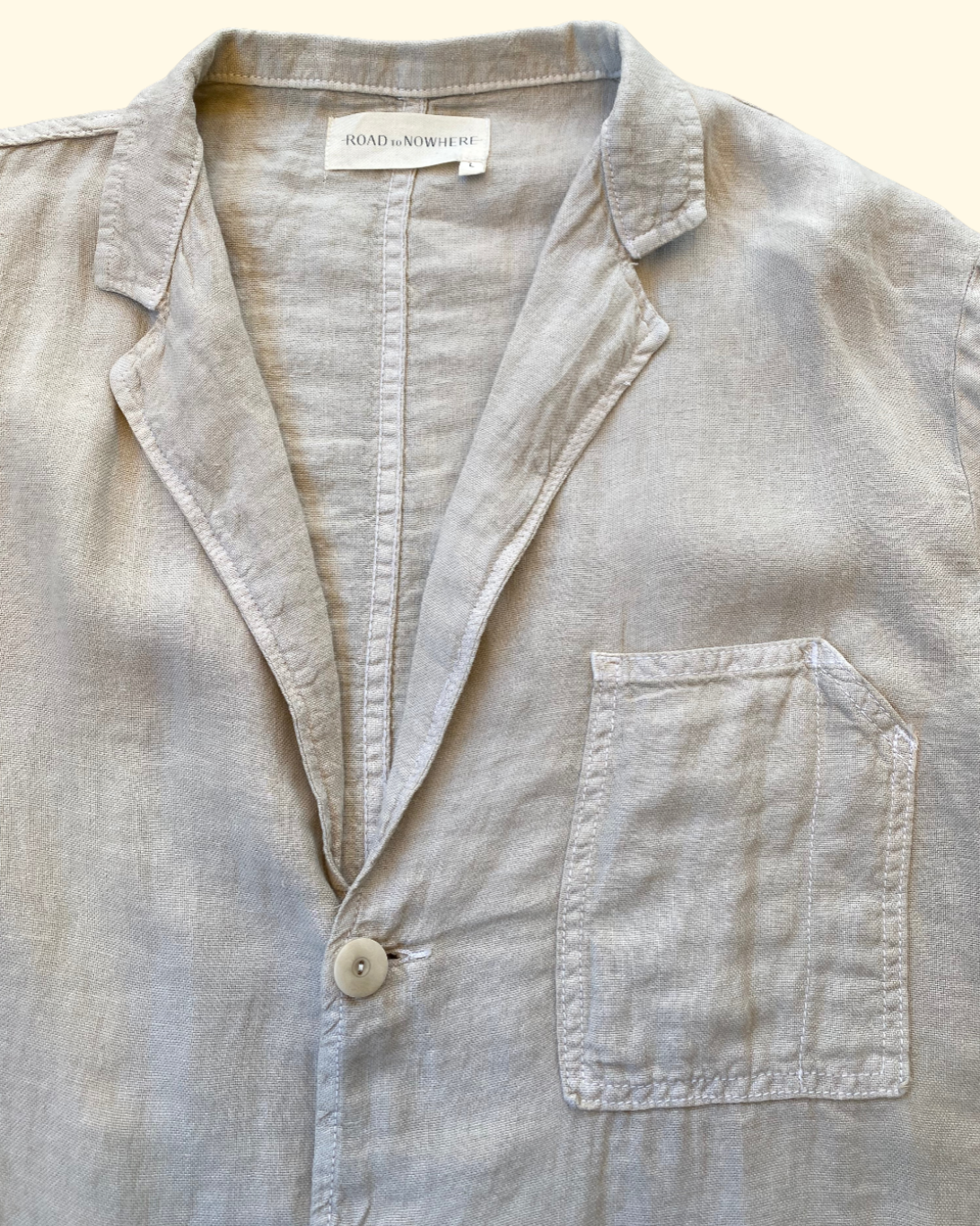 Biarritz Linen Blazer | Origami