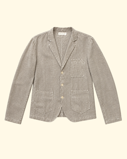 Biarritz Linen Blazer | Army