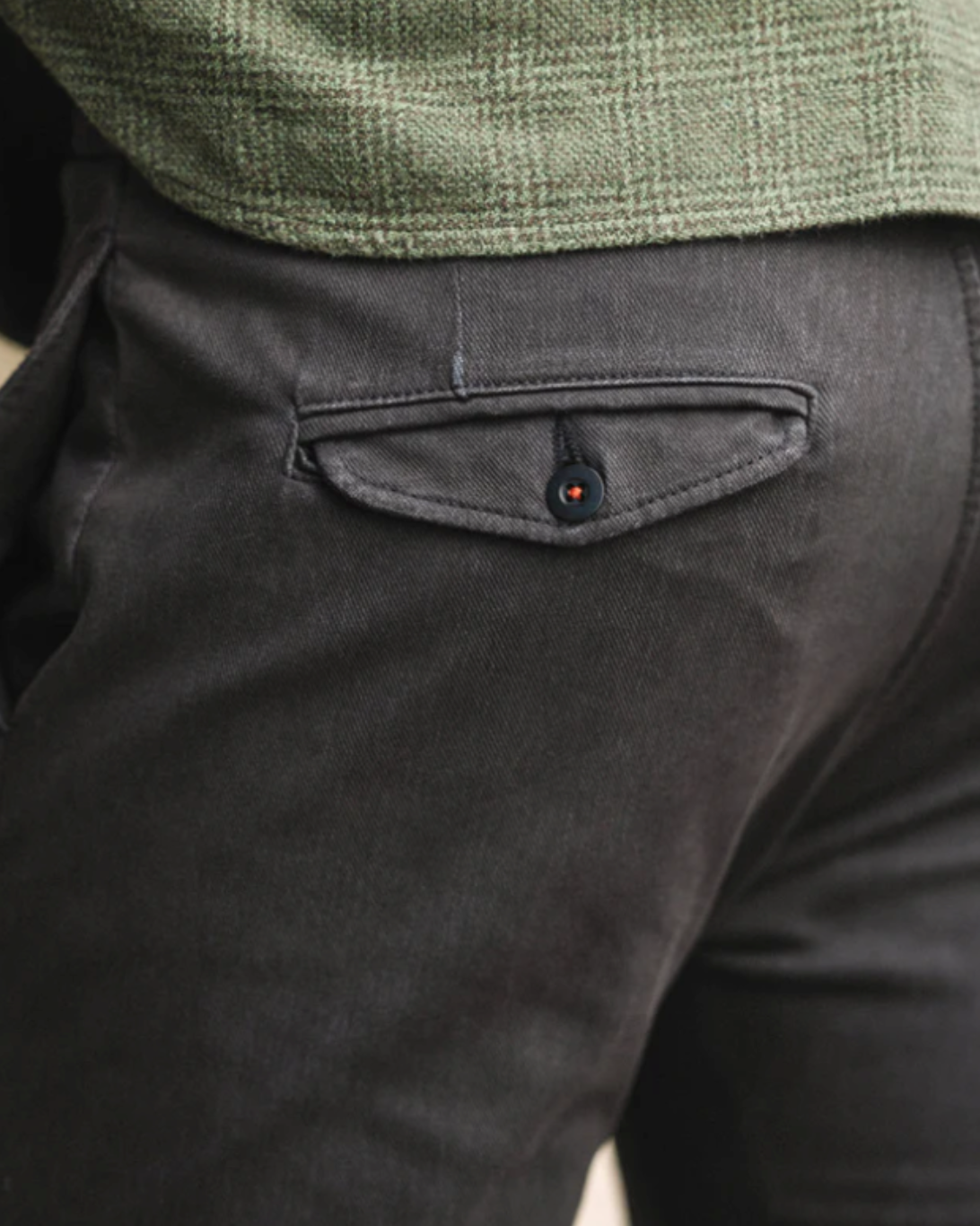 Axe Chino Denit | Charcoal Grey