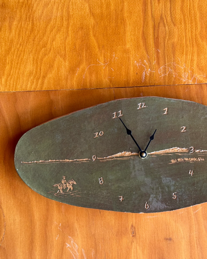 In the Distance Clock | Green