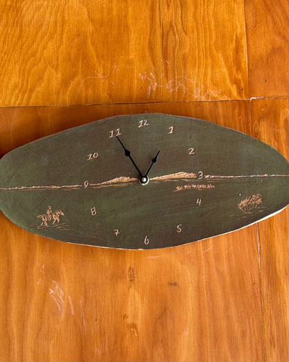In the Distance Clock | Green