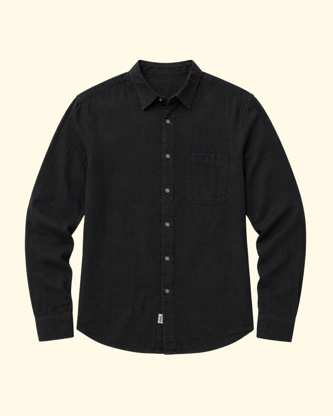 The Ripper Double Gauze Shirt | Black