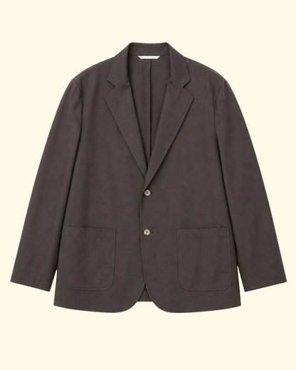 Writer's Jacket | Bark Brown