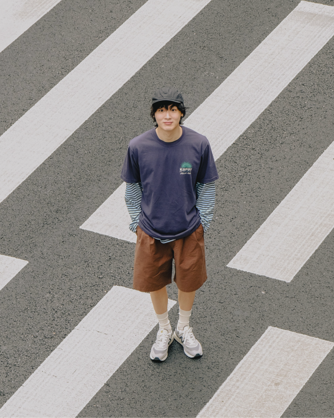 Sunny Wink T-Shirt | Navy