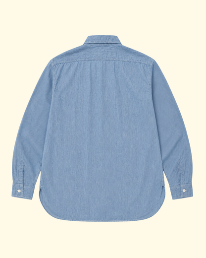 Stripe Chambray Work Shirt | Hickory