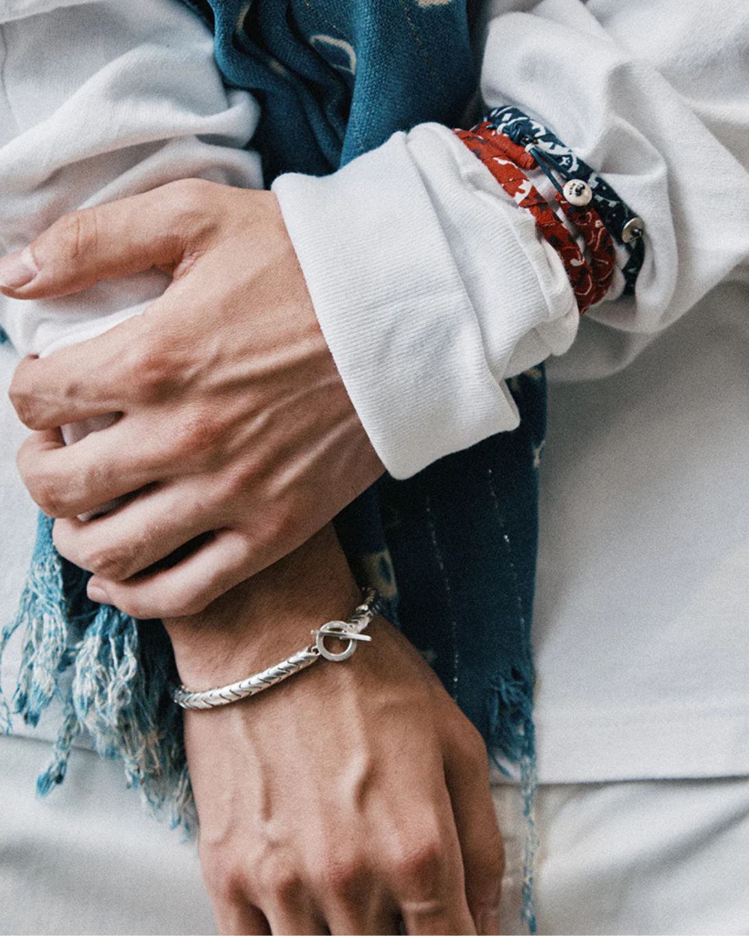 Bandana Bracelet | Navy