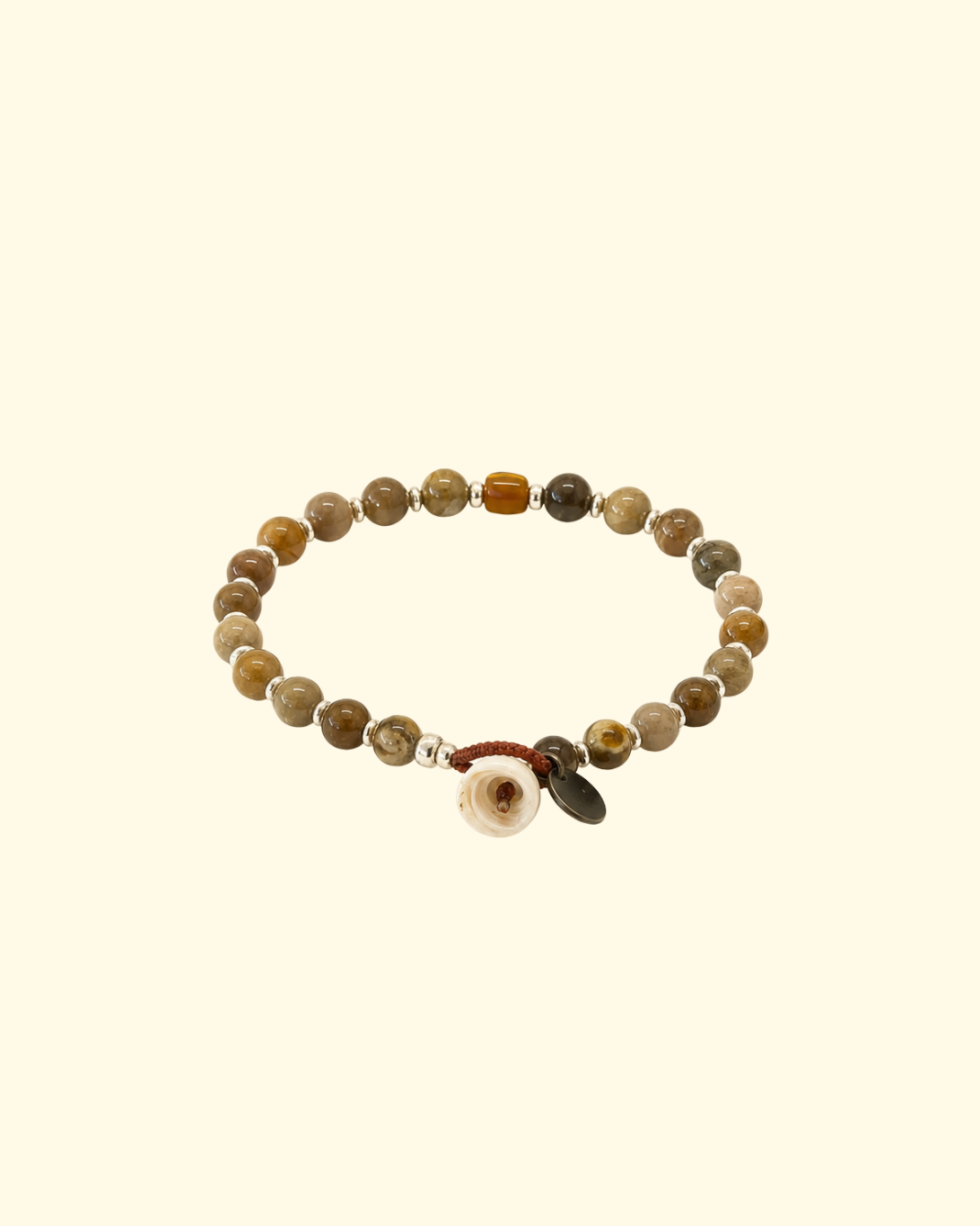 Stone Bracelet | Petrified Wood