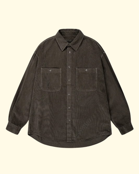 Pigment Corduroy Shirt | Brown