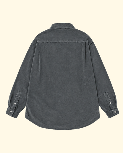 Pigment Corduroy Shirt | Dark Gray