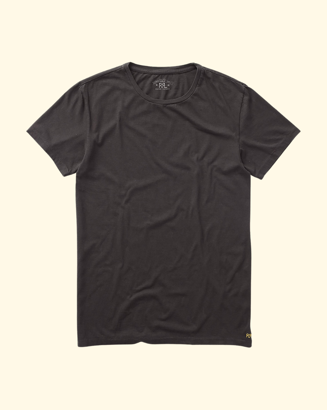Jersey Crewneck T-Shirt | Faded Black Canvas