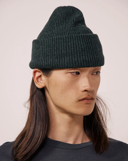 Seamless Wool Beanie | Forest