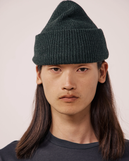 Seamless Wool Beanie | Forest