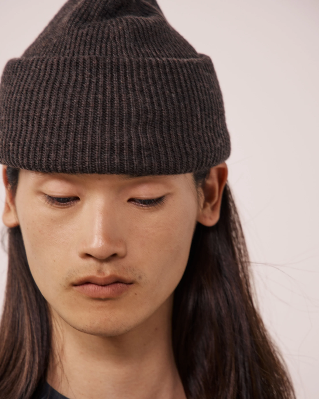 Seamless Wool Beanie | Brown