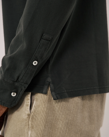 L/S Piqué Polo | Chocolate