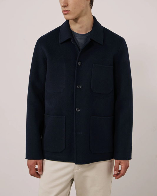 Jay Wool Jacket | Navy