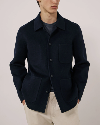Jay Wool Jacket | Navy