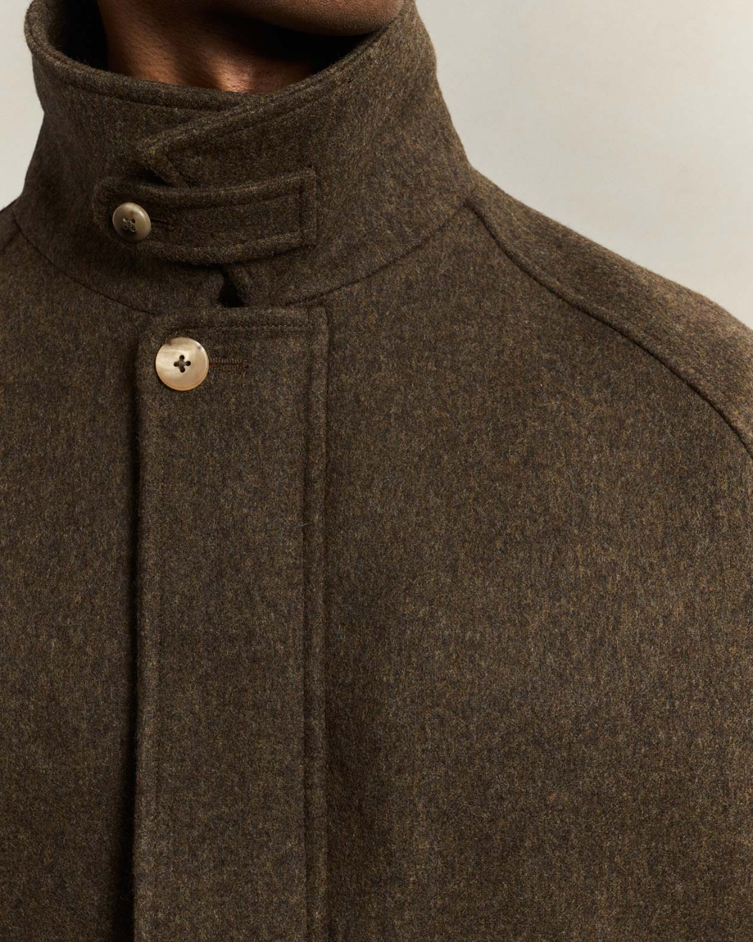 Drivers Jacket | Chocolate Brown