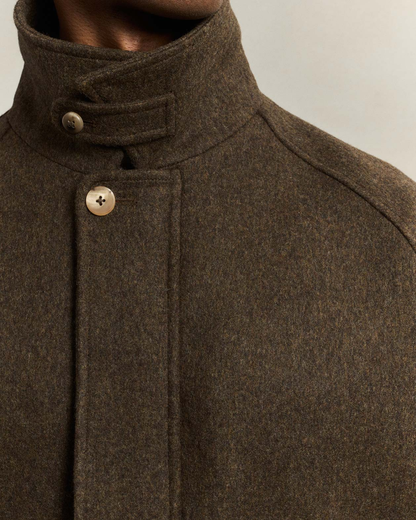Drivers Jacket | Chocolate Brown