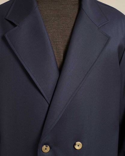 Double Breasted Jacket | Dark Navy