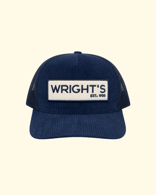 Wright's Logo Cap | Blue