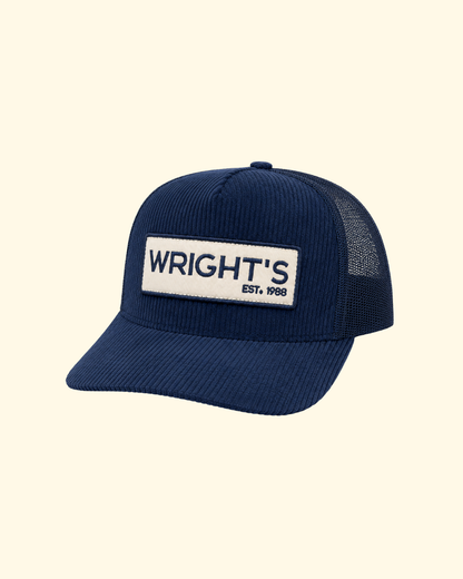 Wright's Logo Cap | Blue