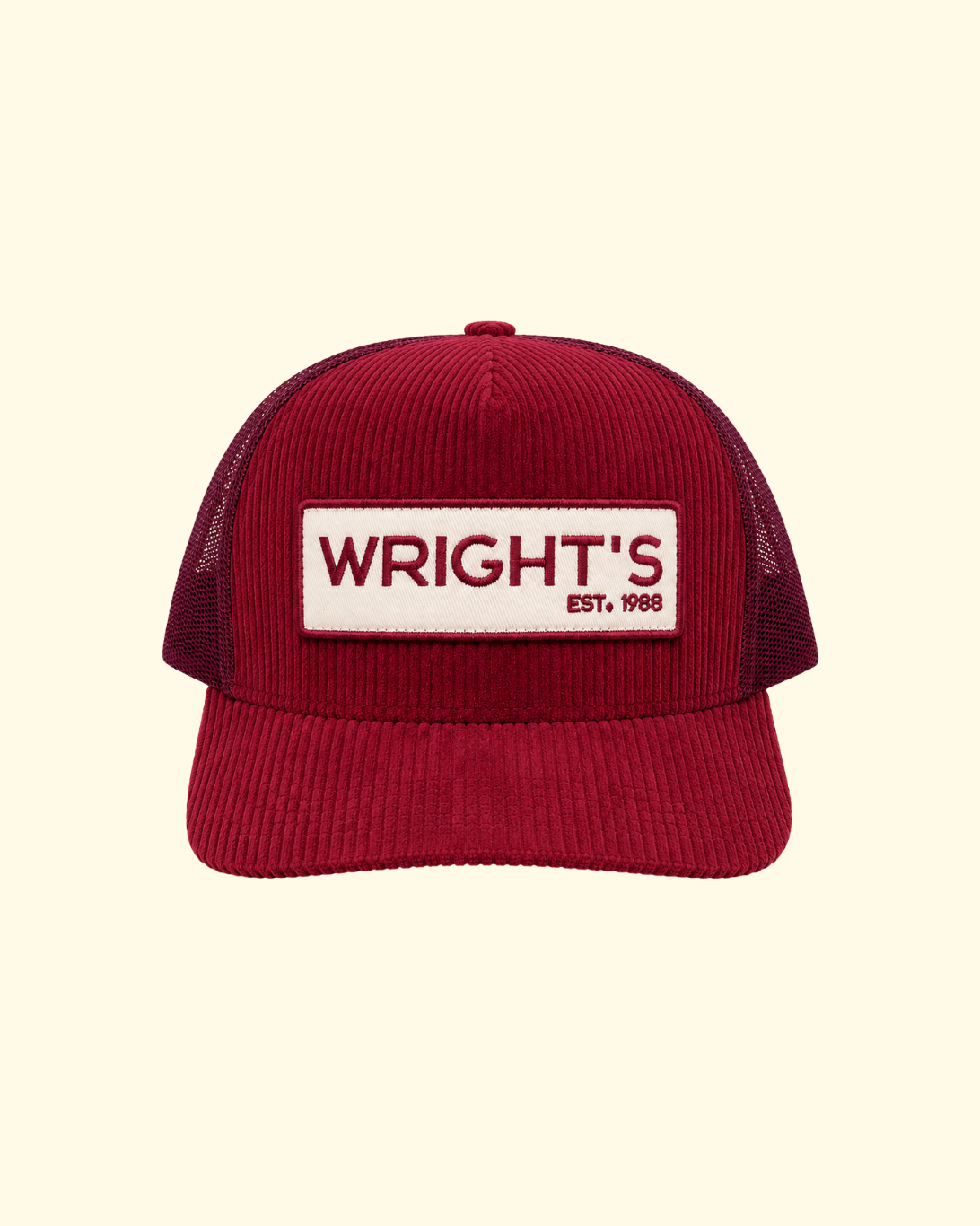 Wright's Logo Cap | Red