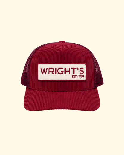 Wright's Logo Cap | Red