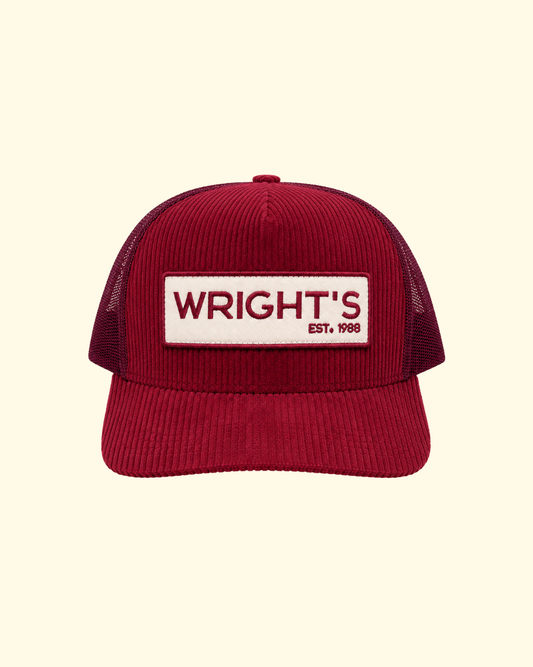 Wright's Logo Cap | Red