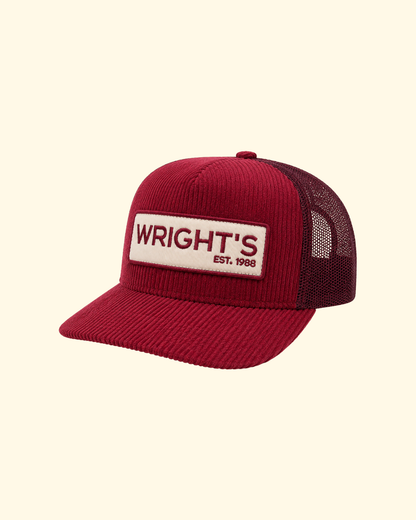 Wright's Logo Cap | Red