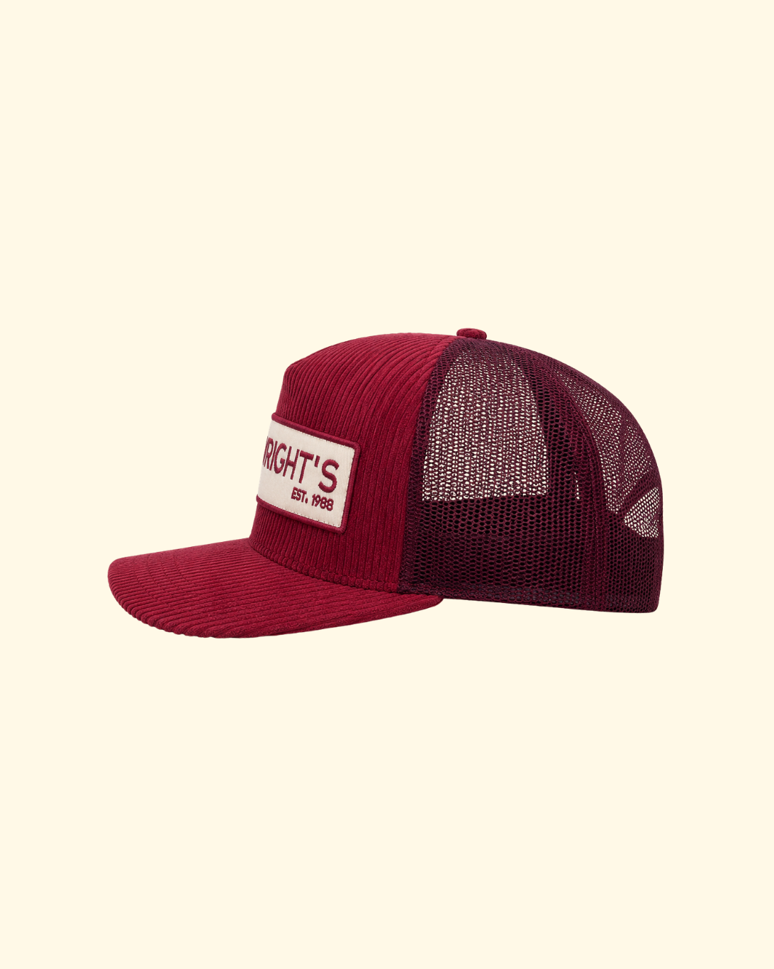 Wright's Logo Cap | Red