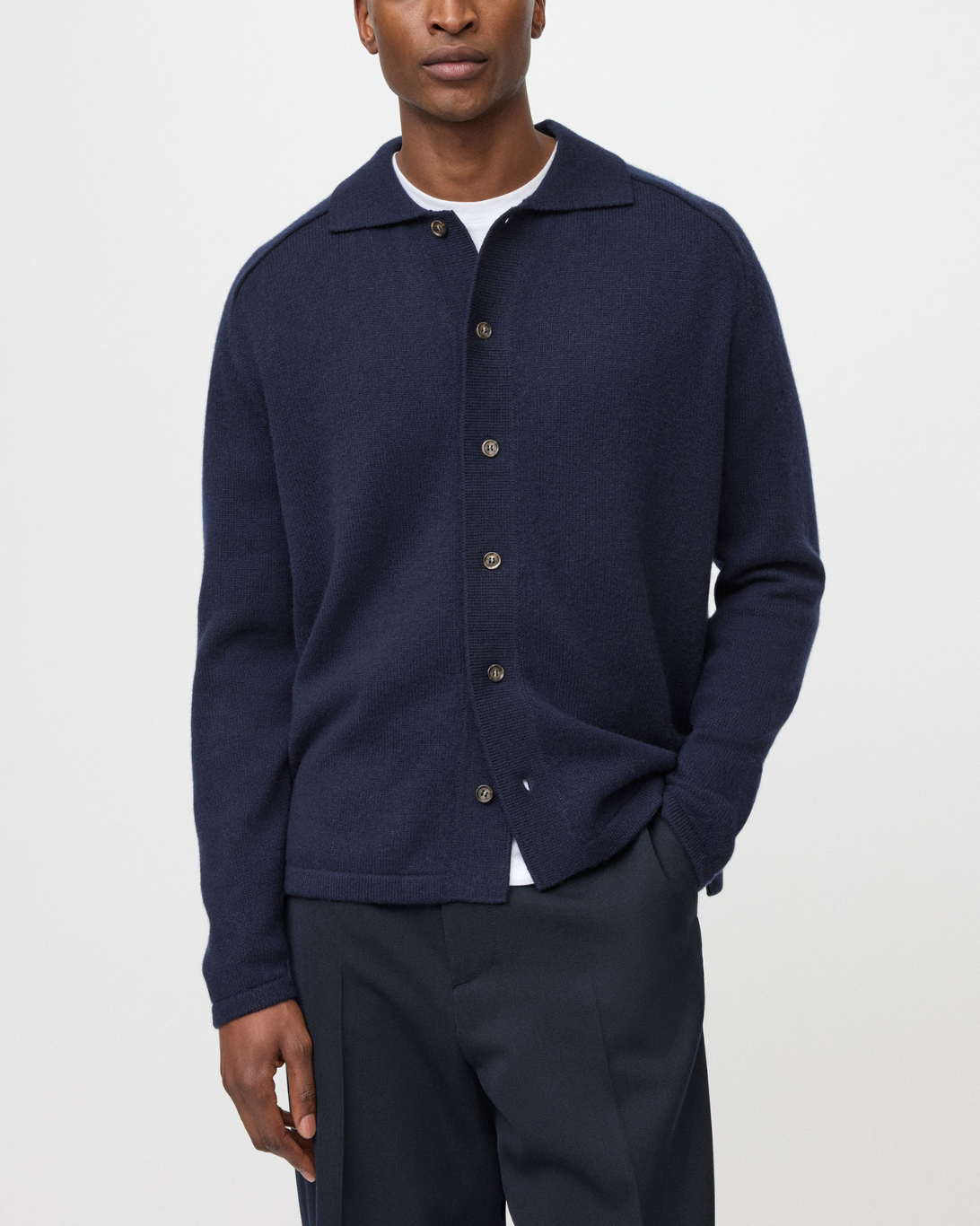 Cashmere Shirt | Navy
