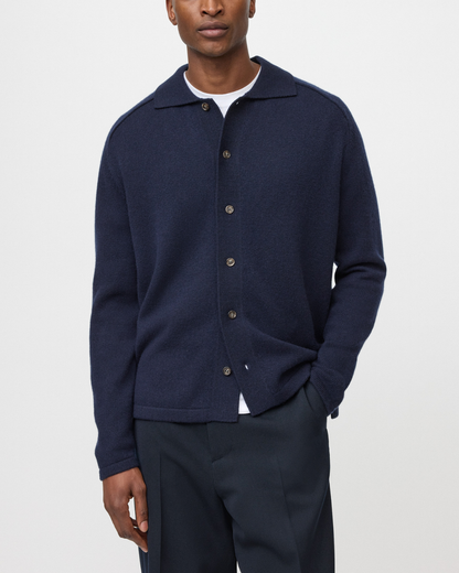 Cashmere Shirt | Navy