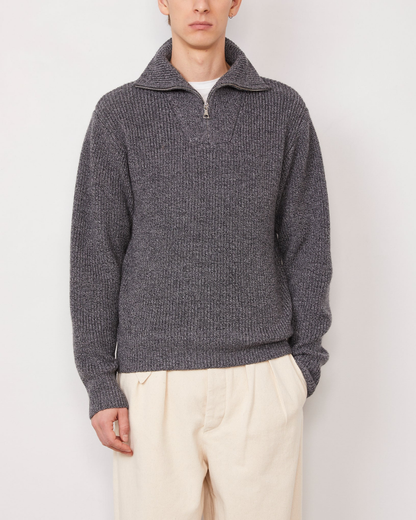 Tarek Sweater | Marl Grey