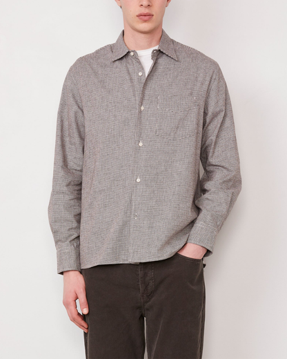 Guido Brush Cotton | White/Brown