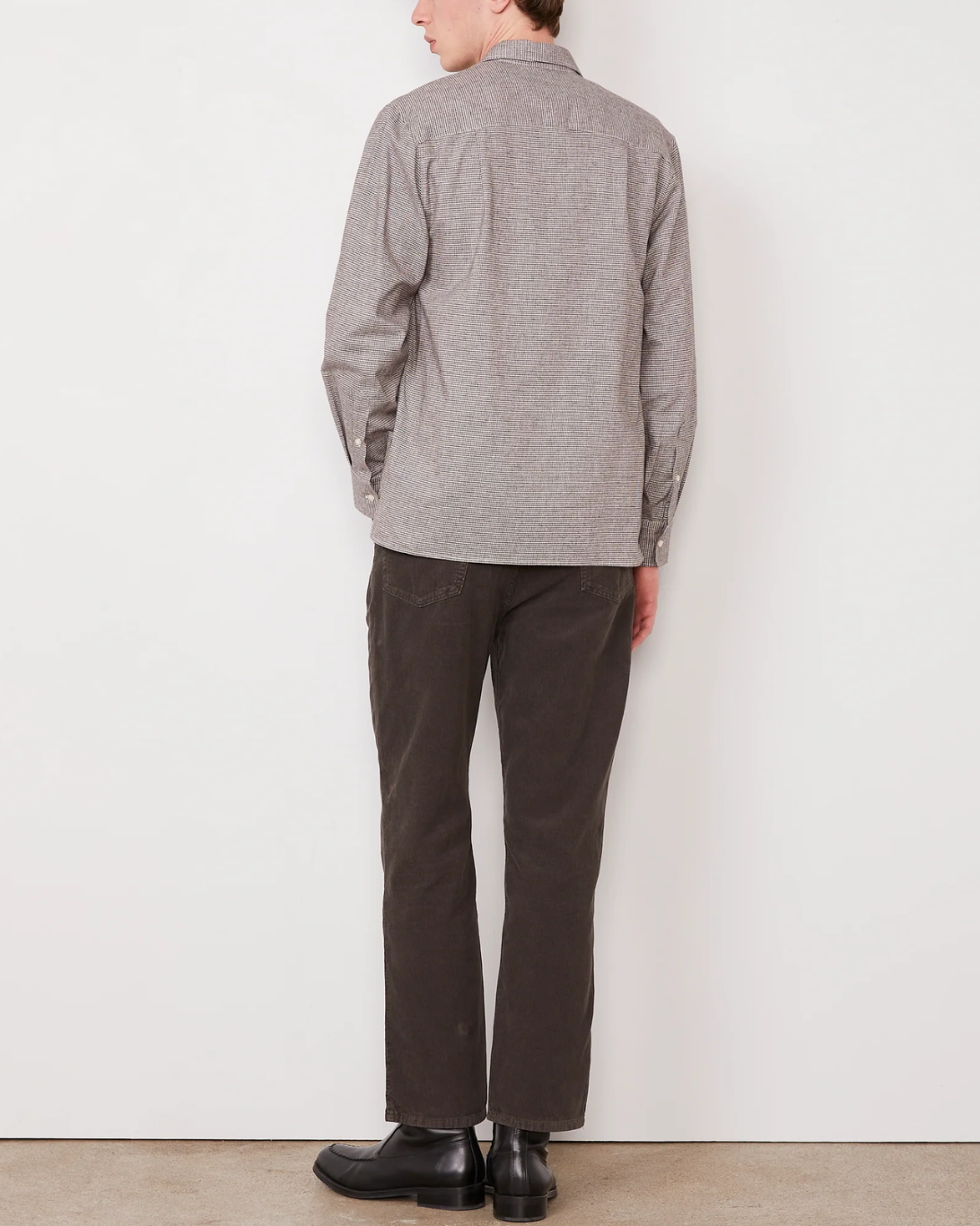 Guido Brush Cotton | White/Brown