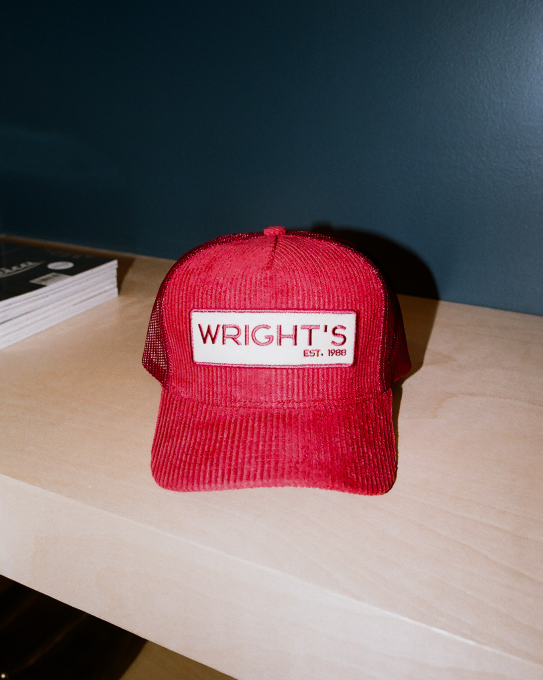 Wright's Logo Cap | Red