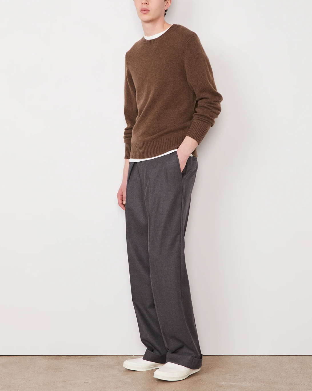 MYCREW Sweater | Heather Coffee