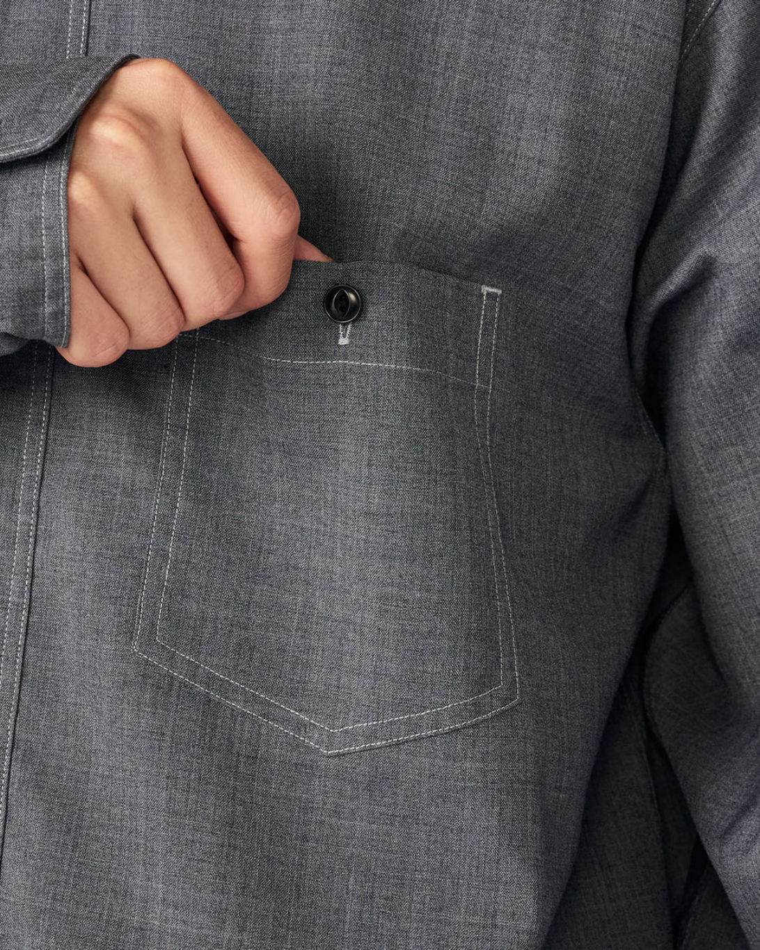 Field Shirt | Heather Gray