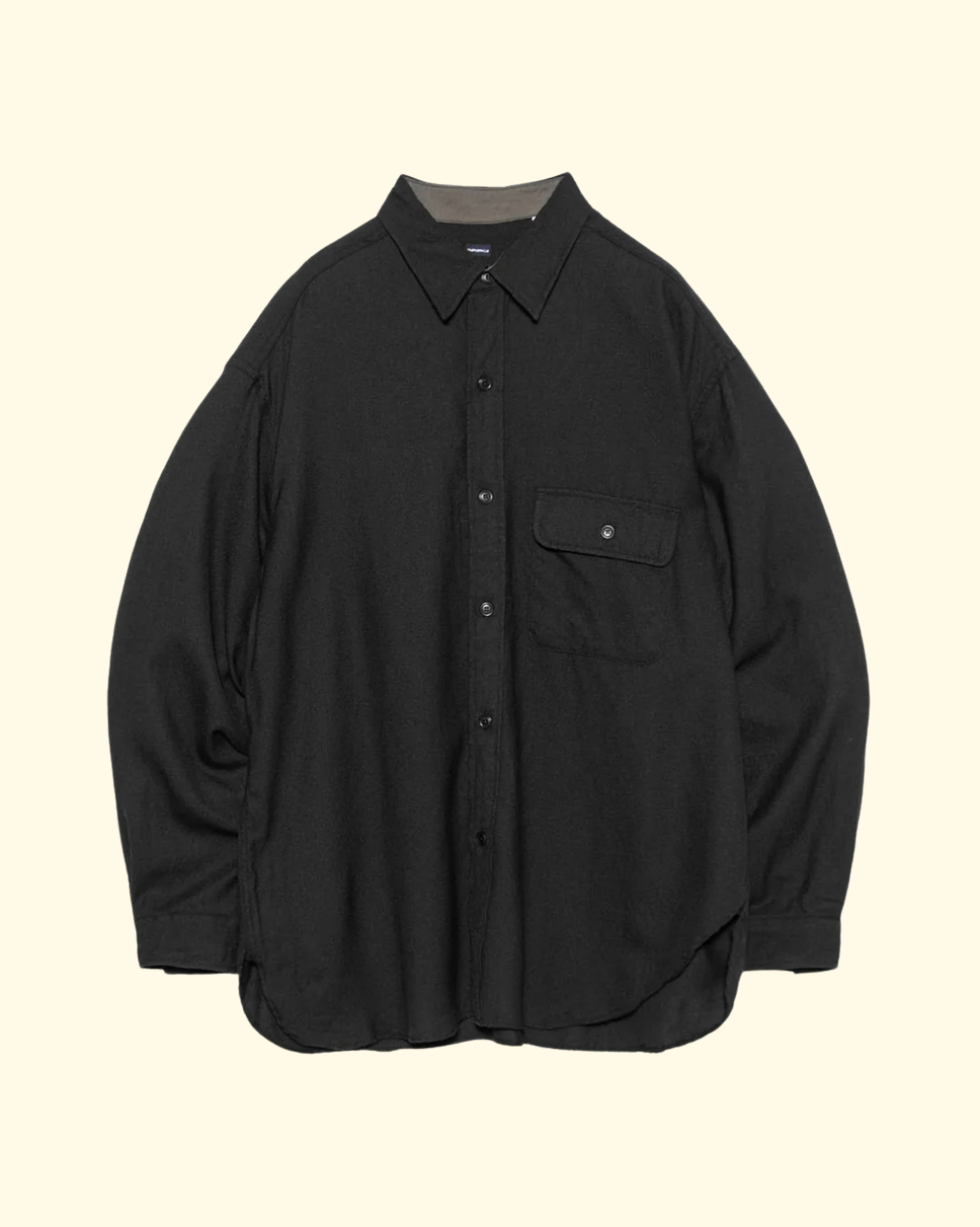 Wool CPO Shirt | Black