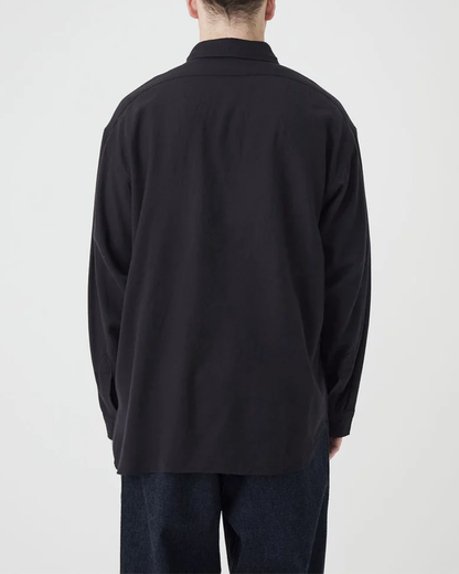 Wool CPO Shirt | Black
