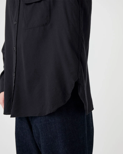 Wool CPO Shirt | Black