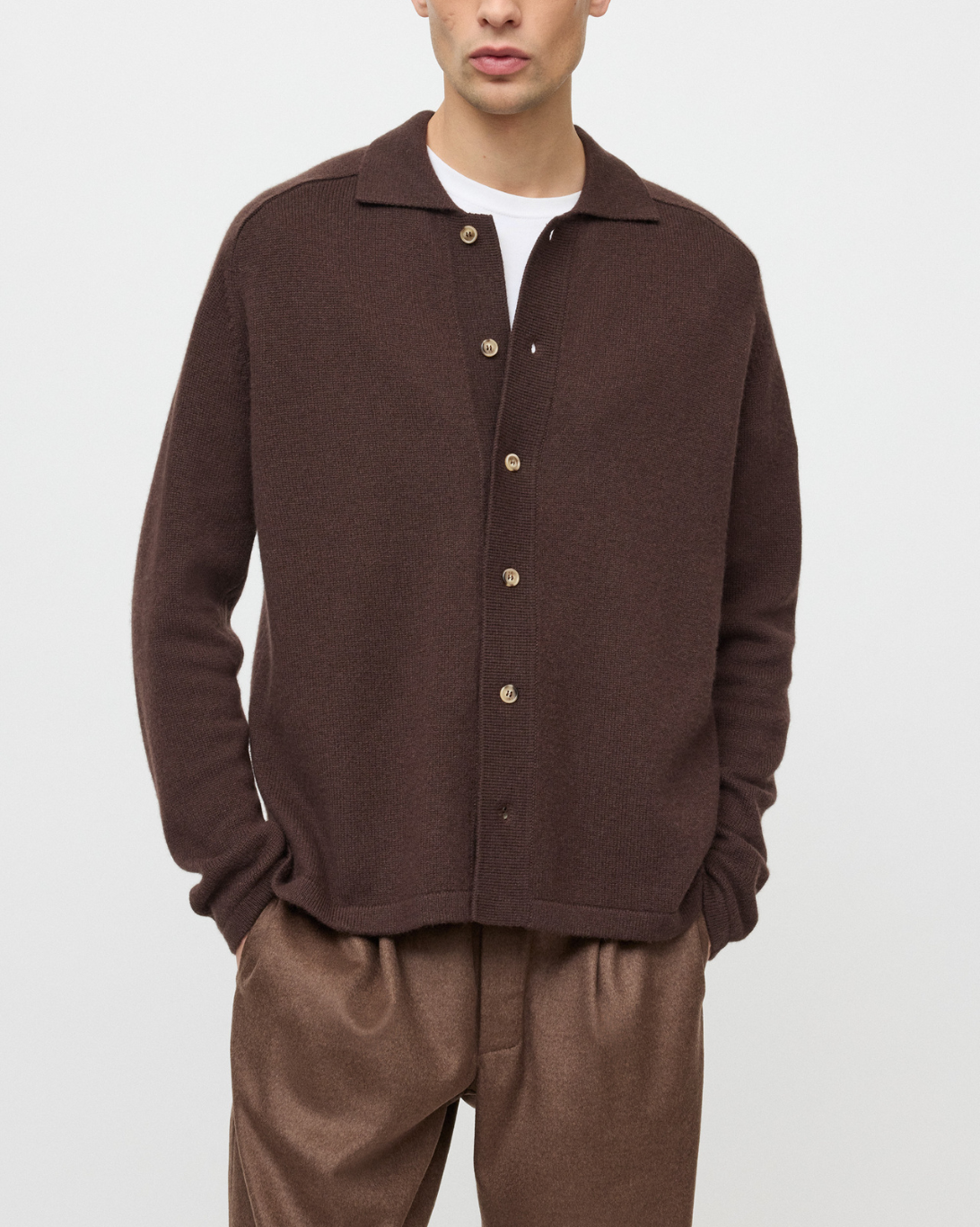 Cashmere Shirt | Mocha