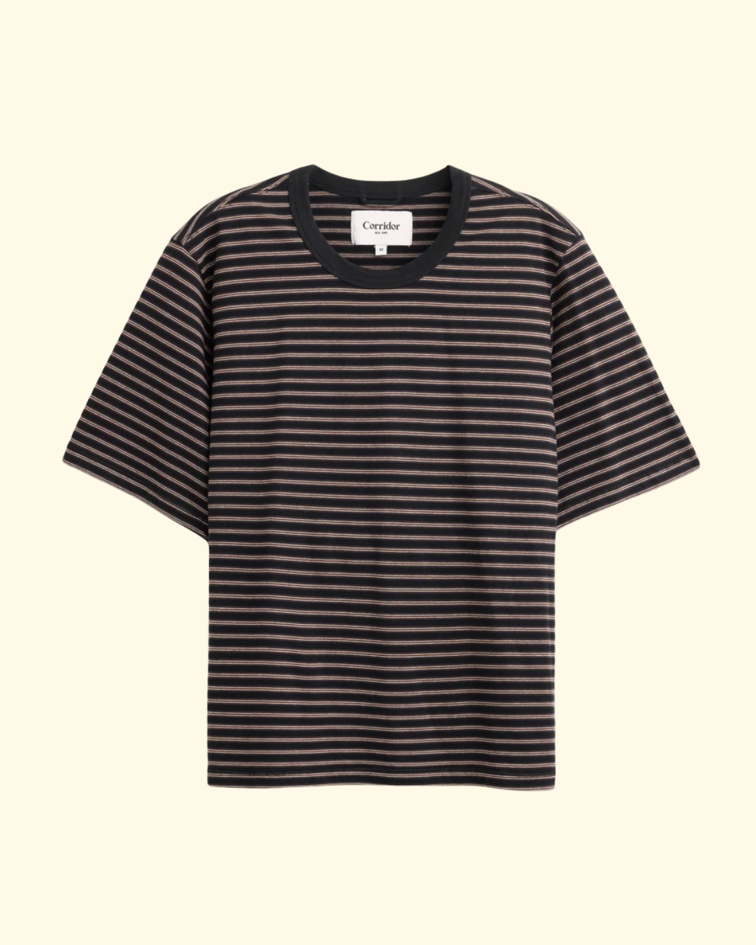 Mini Stripe T-Shirt | Black