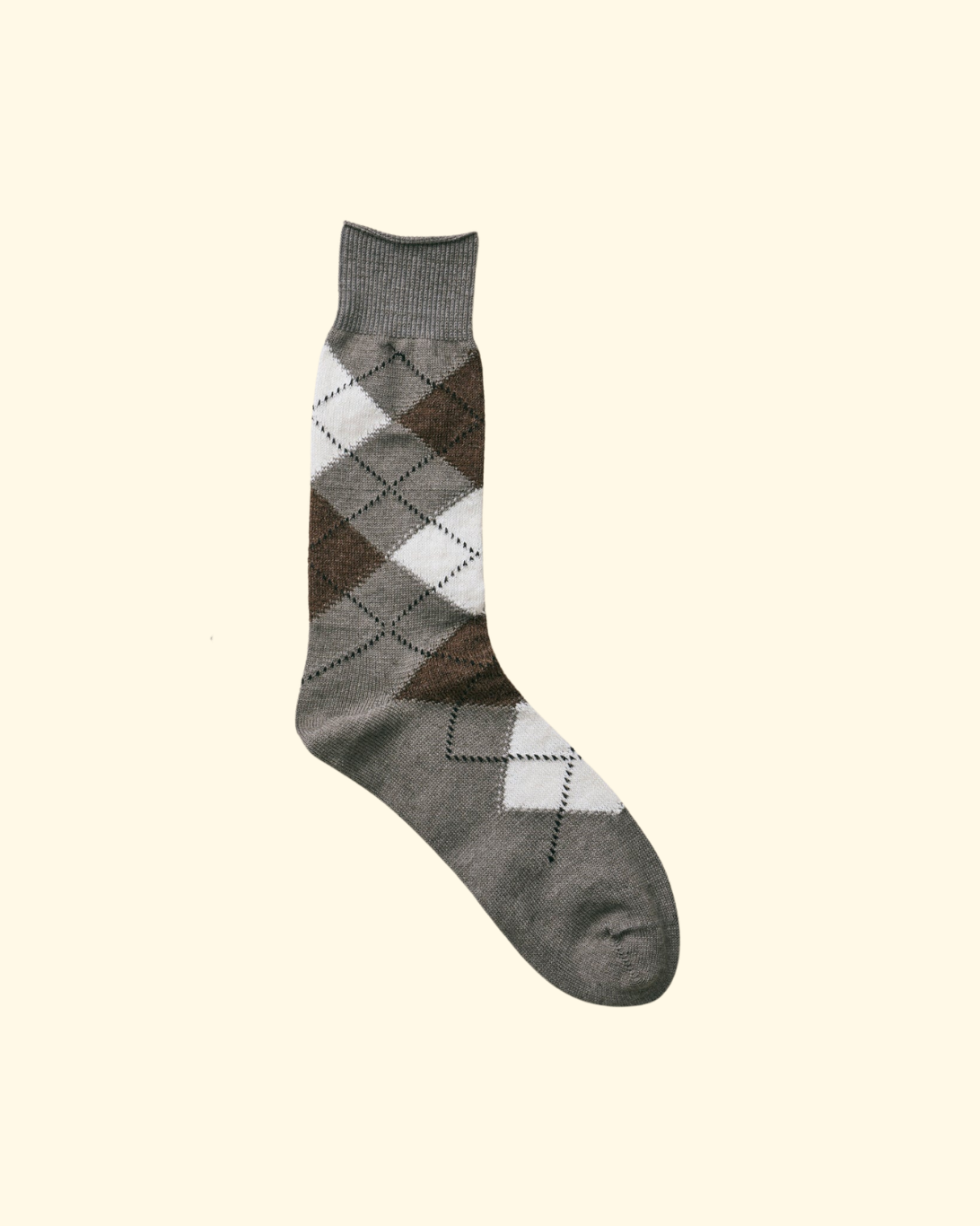 Argyle Socks | Dark Gray