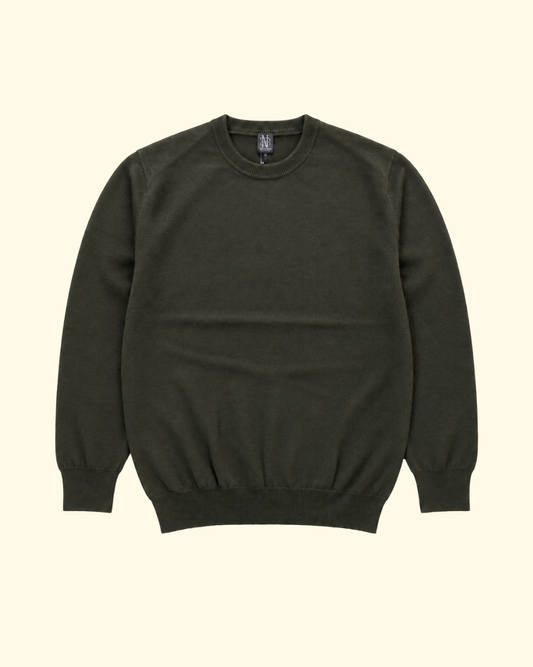 Innocent Cashmere Crew | Olive