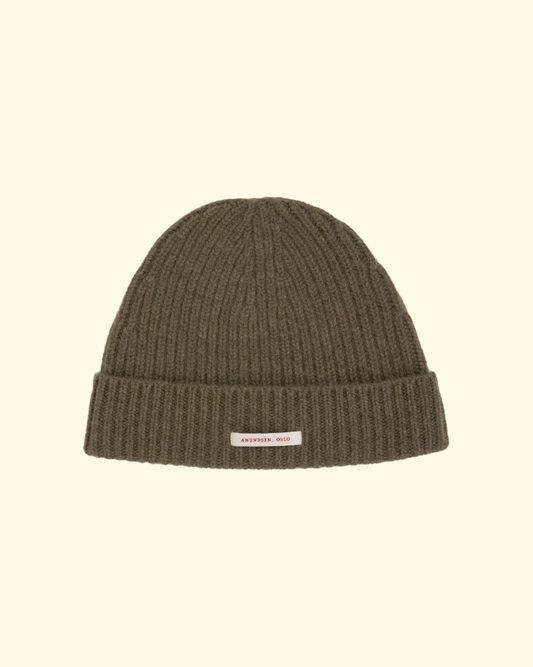 Cashmere Beanie | Faded Hunter Green
