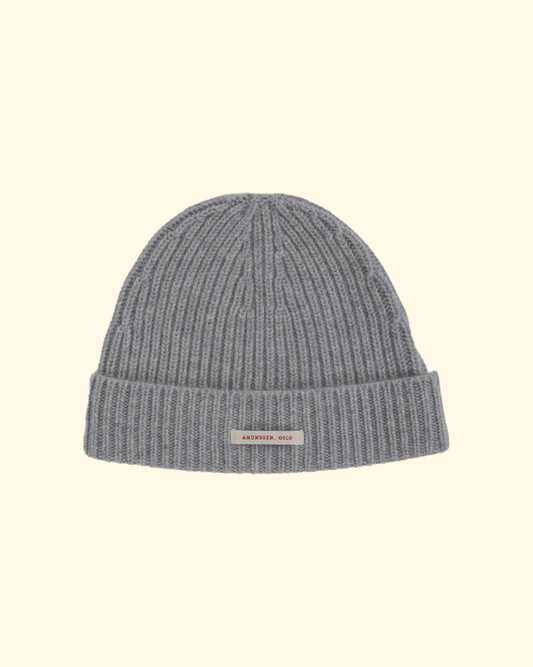 Cashmere Beanie | Husky Grey