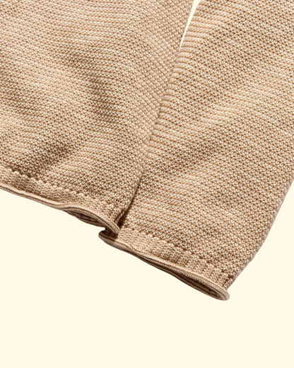Tuck Stripe Crew | British Khaki